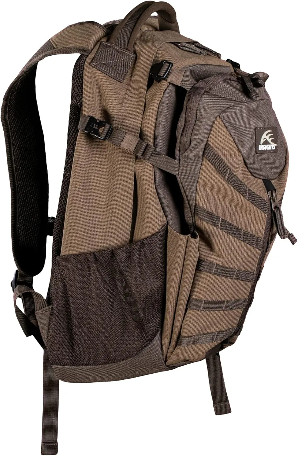 Insights Hunting by frogg toggs - The Drifter Backpack, Lightweight Camouflaged Day Pack holds Decoy, two H20 Bottles, Solid Element