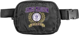 James Madison University Alumni Seal Belt Bag, Crossbody Fanny Pack for Women and Men, Adjustable