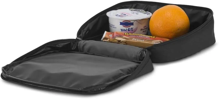 JanSport Lunch Break Insulated Cooler Bag - Leakproof Picnic Tote, Black
