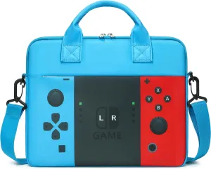 JIANYA Kids Tablet Carrying Bag, 10-12.5 Inch Tablet Sleeve Bag with Shoulder Strap for Boy, Gamer