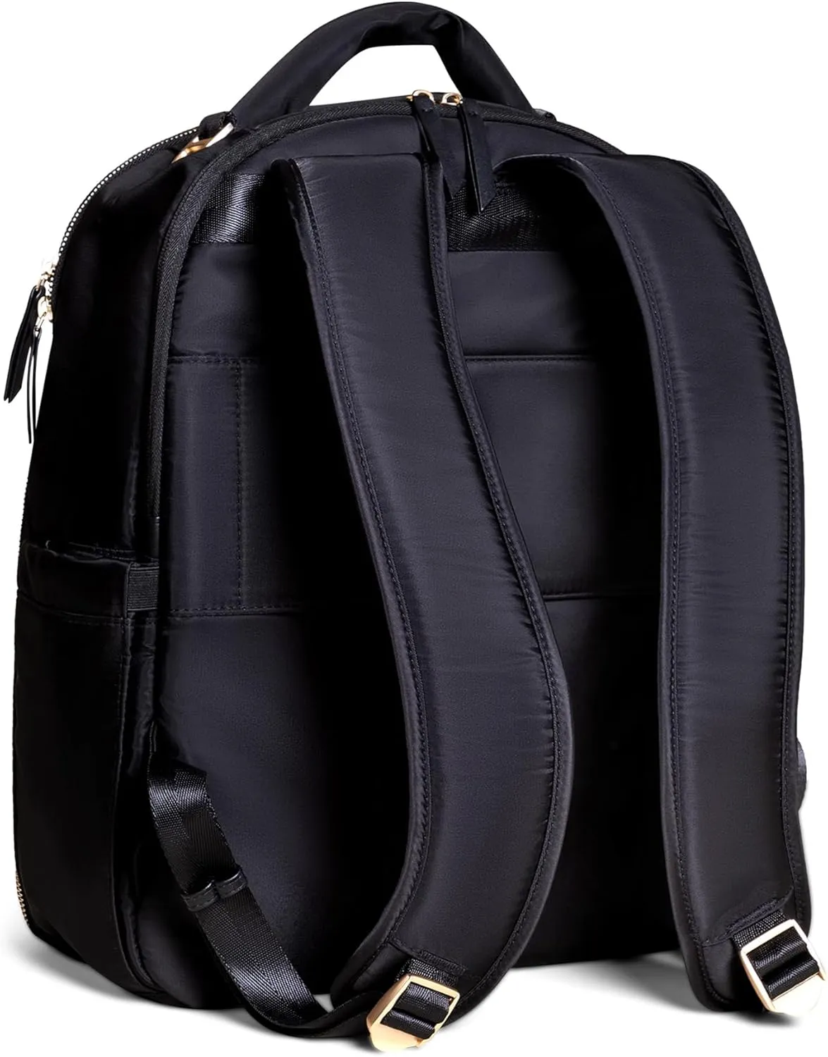JuJuBe New Classic Diaper Bag Backpack with Portable Changing Pad, Stroller Straps, Large Travel Backpack for Boy or Girl, Carrying Baby Bottles, Wipes, Diapers, Pacifiers, Black, Mothers Day GIft