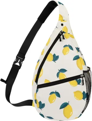 Kamo Sling Backpack Sling Bag Crossbody Daypack Casual Backpack Chest Bag for Women Men