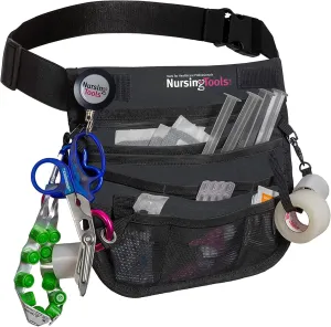 Kangapak Nurse Fanny Pack Multi Compartment Waist Organizer Tool Bag for Students, Practitioners & Medical Professionals