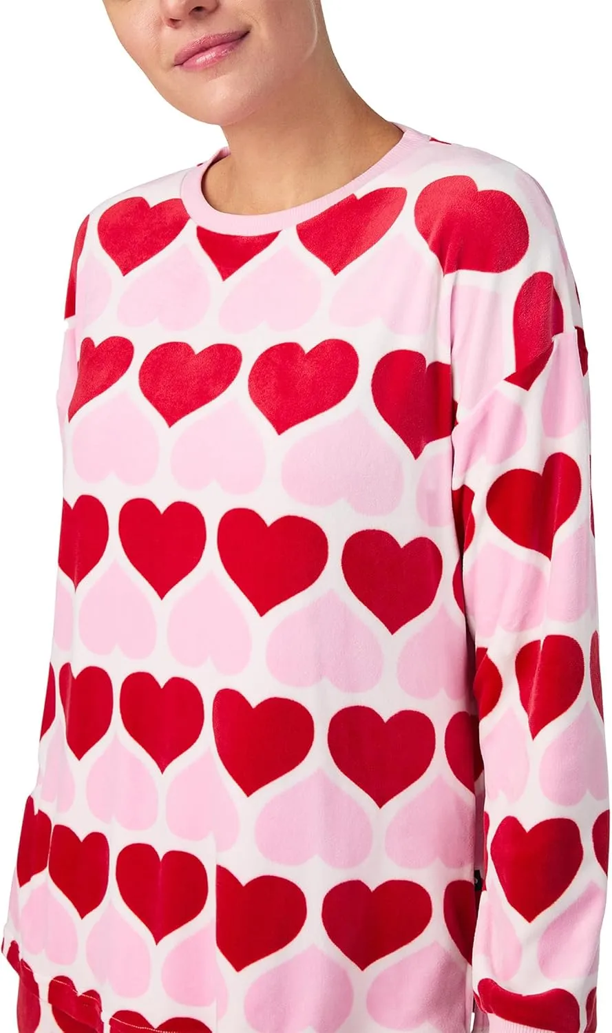 kate spade new york womens Stretch Velour Long Sleeve Jogger Set