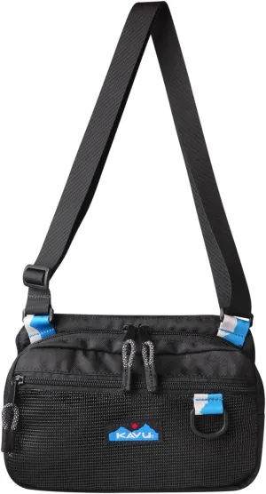 KAVU Delray Beach Crossbody Bag Lightweight Mesh Beach Pack