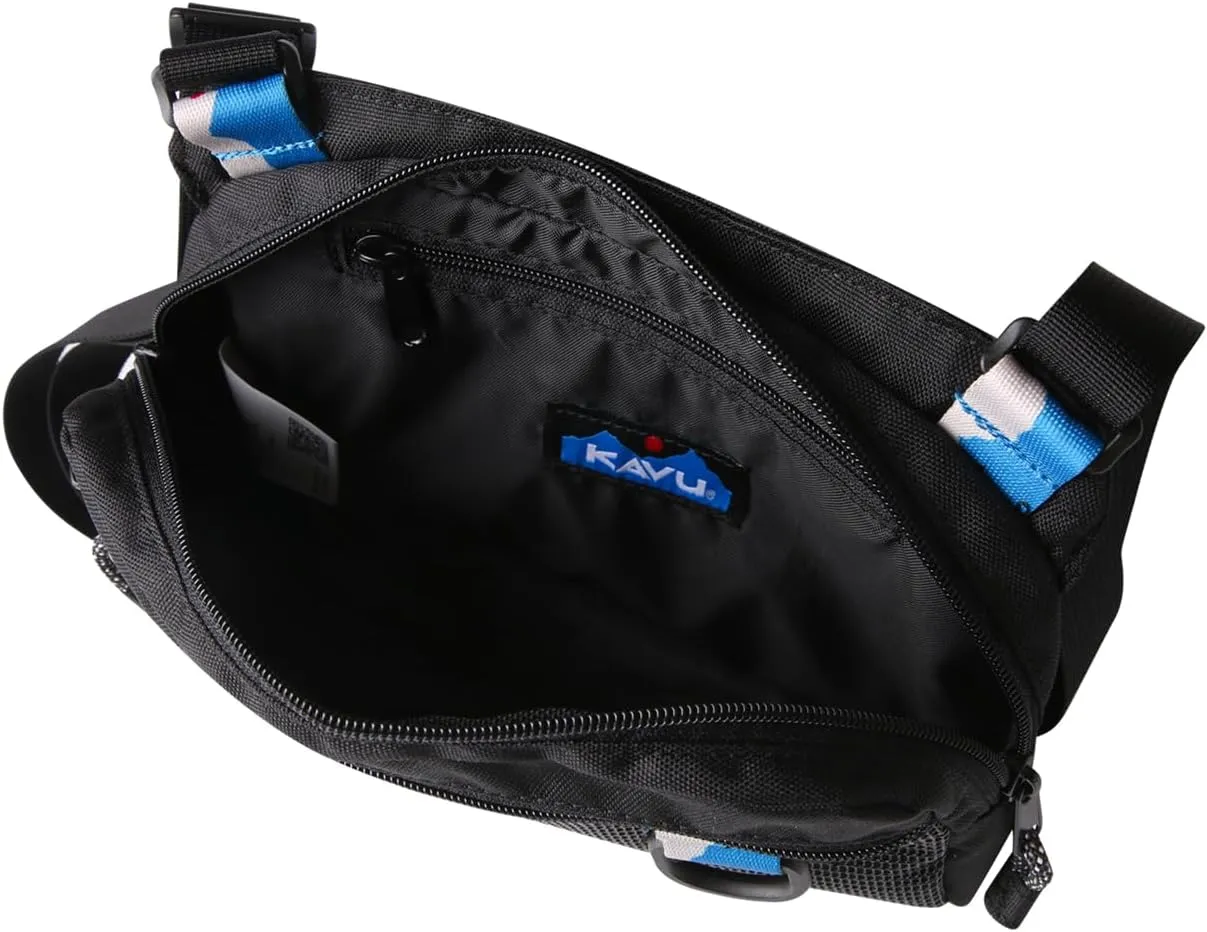 KAVU Delray Beach Crossbody Bag Lightweight Mesh Beach Pack