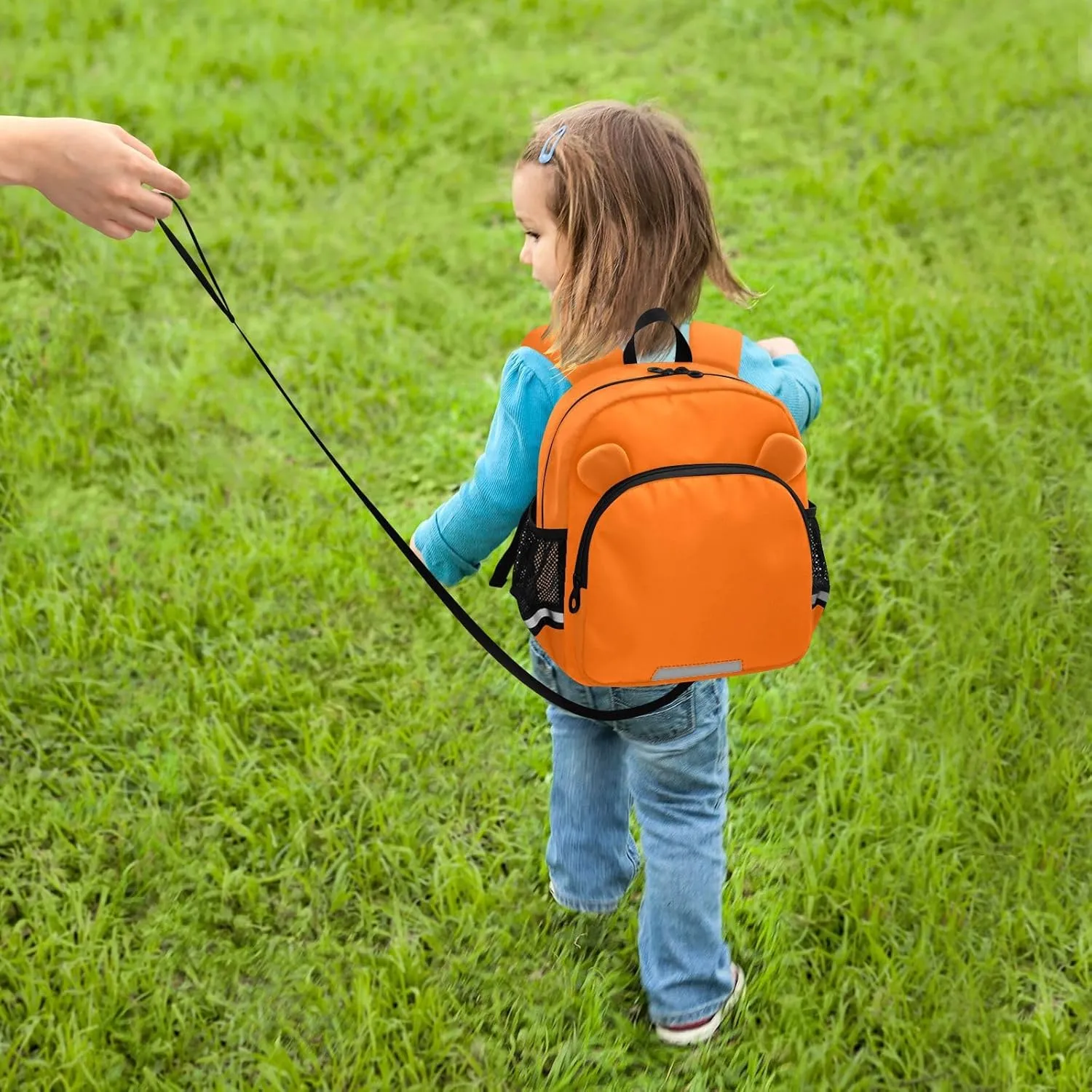 Kid Backpacks Orange Toddler Leash Backpacks, Backpack for Toddler