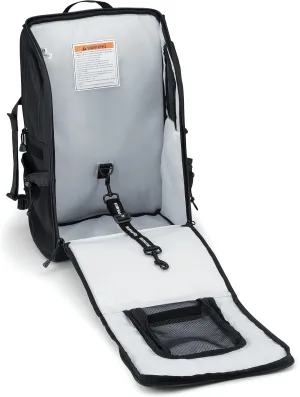 Kuryakyn 5798 Ruff-Pack Pet Palace: Portable Backpack Style UV-Rated Weather Resistant Dog/Cat Carrier for Motorcycles/Outdoor Use, External MOLLE Attachment Points and Secure Mount Points, Black