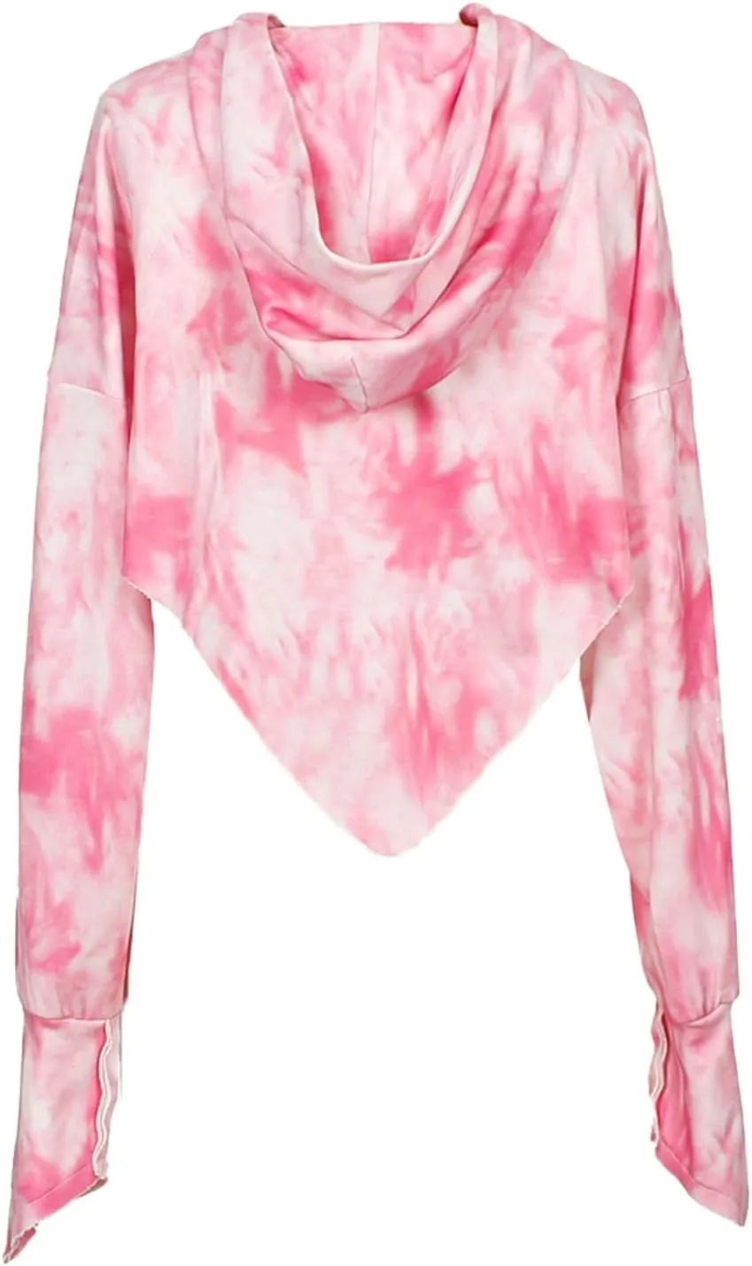 Ladies' Batwing Sleeve Open Cardigan With Hood Unique Design Loose Fit Sweatshirt Women plus Size Clothes Womens Coat