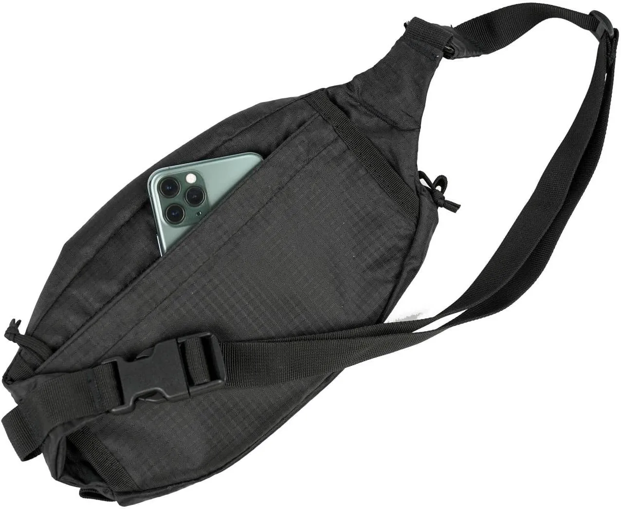 LAPG Frunk Waist Pack, Tactical Fanny Pack for EDC/Everyday Carry, Tactical Cross- Body Bag, Black