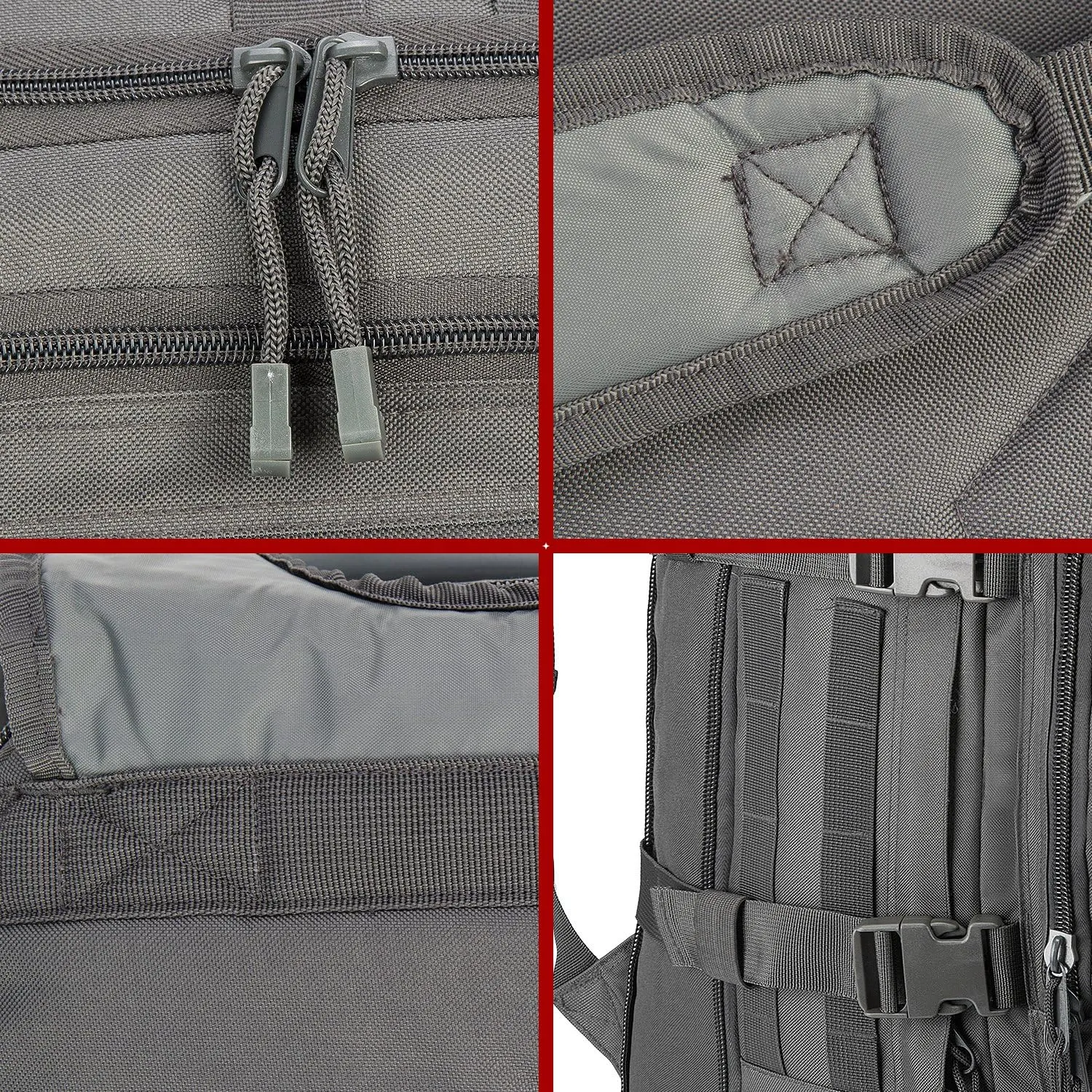 Large 3 Day Expandable 39L-64L Backpack Military Tactical Hiking Camping Daypack