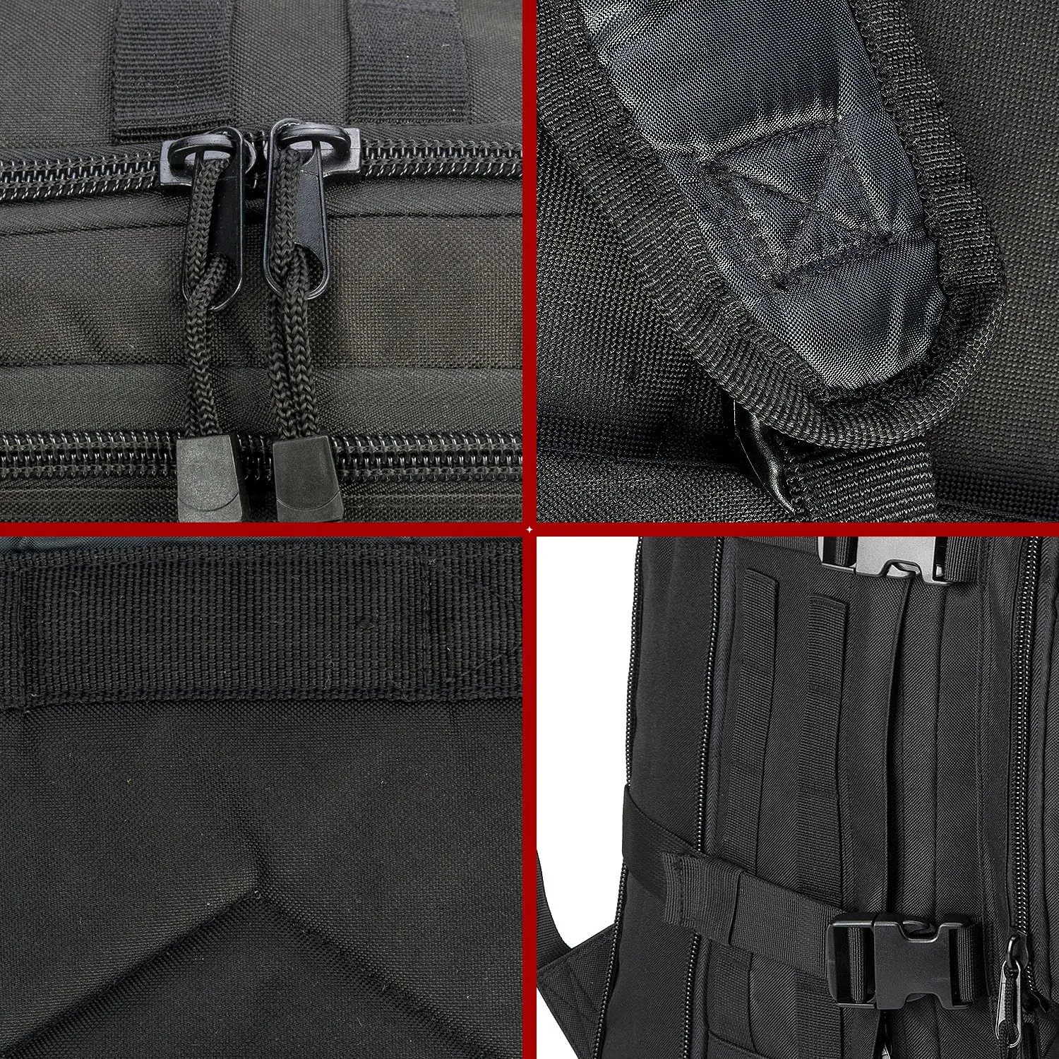Large 3 Day Expandable 39L-64L Backpack Military Tactical Hiking Camping Daypack