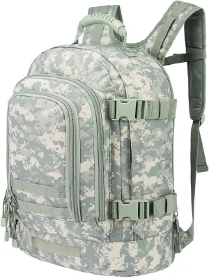 Large 3 Day Expandable 39L-64L Backpack Military Tactical Hiking Camping Daypack