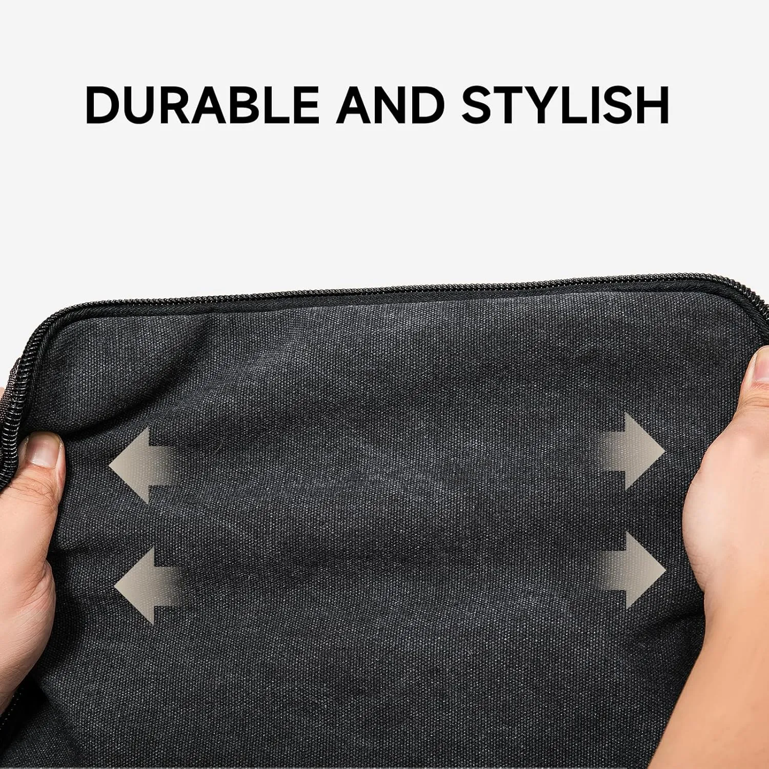 Large Canvas Travel Duffle Bag - Expandable to 67L, Durable Weekender for Men & Women - Ideal for Airplanes Travel, Gym, and Business(Dark Grey)