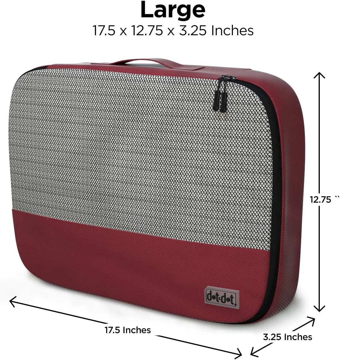Large Packing Cubes for Suitcases - 5 Pcs set of Packing Cubes for Travel - Packing Cubes for Carry on Suitcase Organizer Bags - Travel Cubes Travel Organizer Bags for Luggage