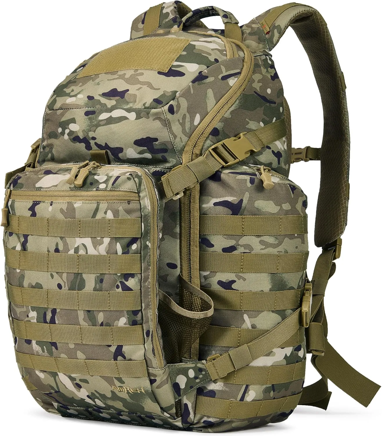 Large Tactical Backpack Military Army Daypack 3 Day Assault Pack Molle Rucksack Heavy Survival Bugout Emergency Bag 52L (Camo)