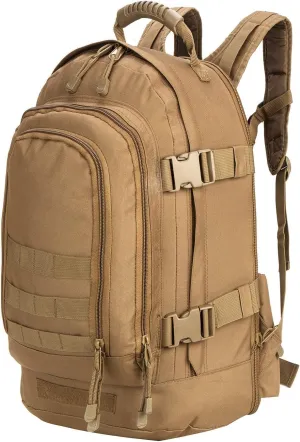 Large Tactical Expandable Backpack 39L-64L Military Bug Out Bag With Waist Strap