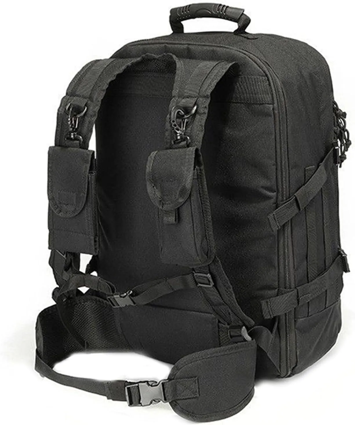 Large tactical military backpack Army Daypack Assault Pack for Men Molle Backpacks Bug Out Bag 3 Day Pack for Hiking Camping Travel Hunting (Green Ruin)