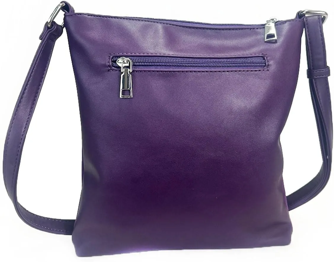 Laser Cut Bling Cross Body Bag Rhinestone Purse