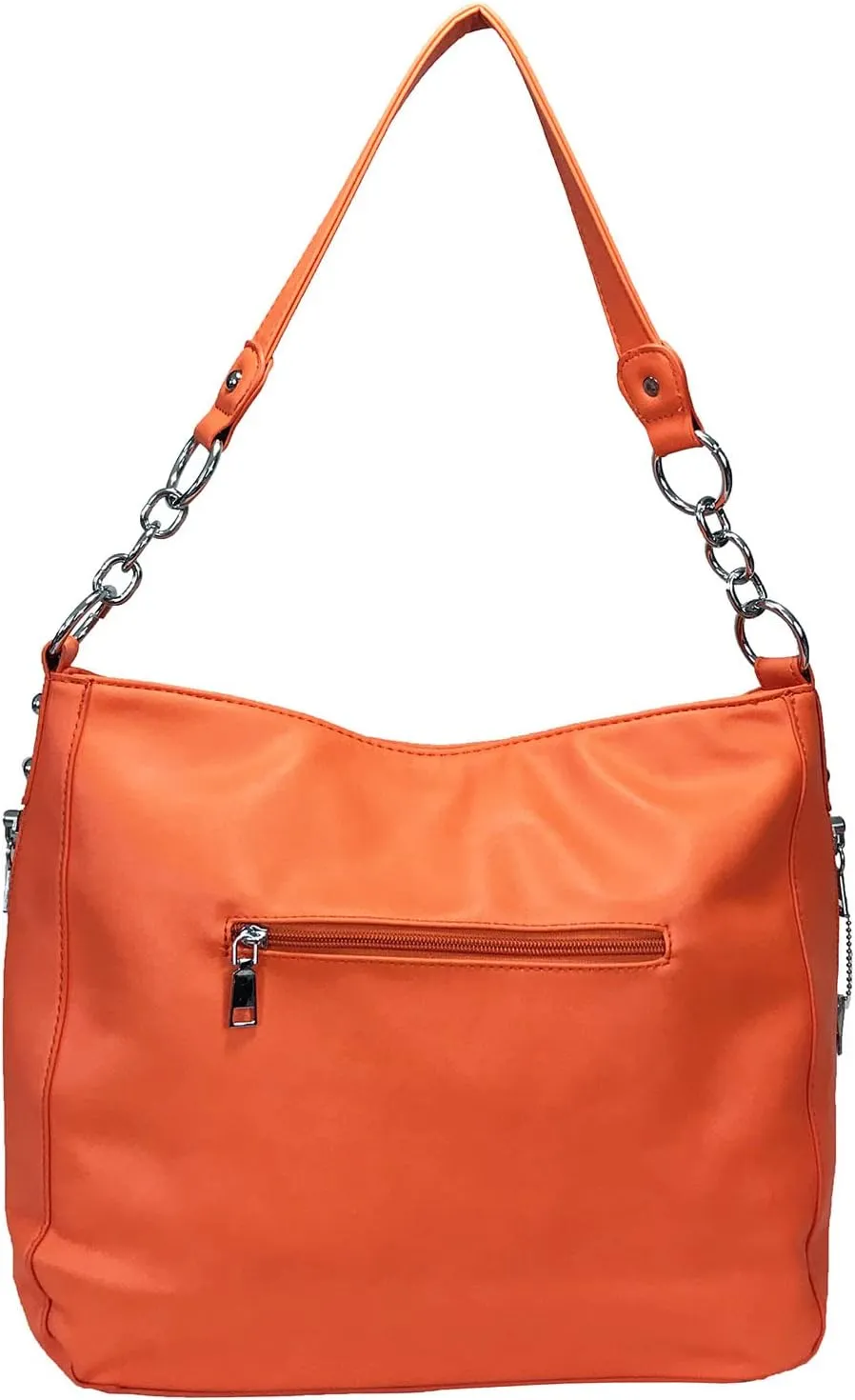 Laser Cut Bling Hobo fashion CCW Bag Faux Leather Concealed Carry Purse