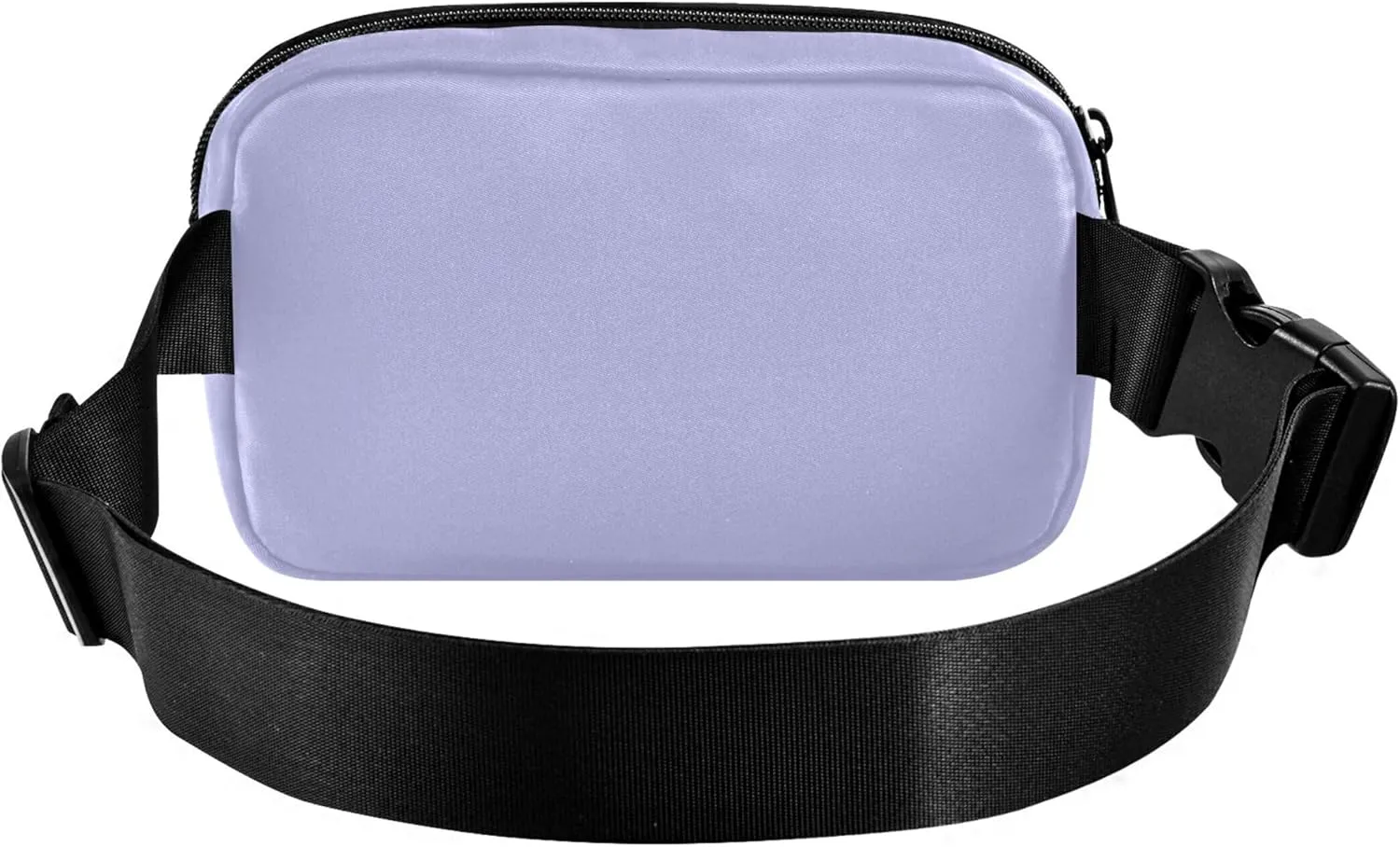 Lavender Violet Fanny Packs Women Belt Bag Hip Pouch Waterproof Flower Cross Body Waist Purse