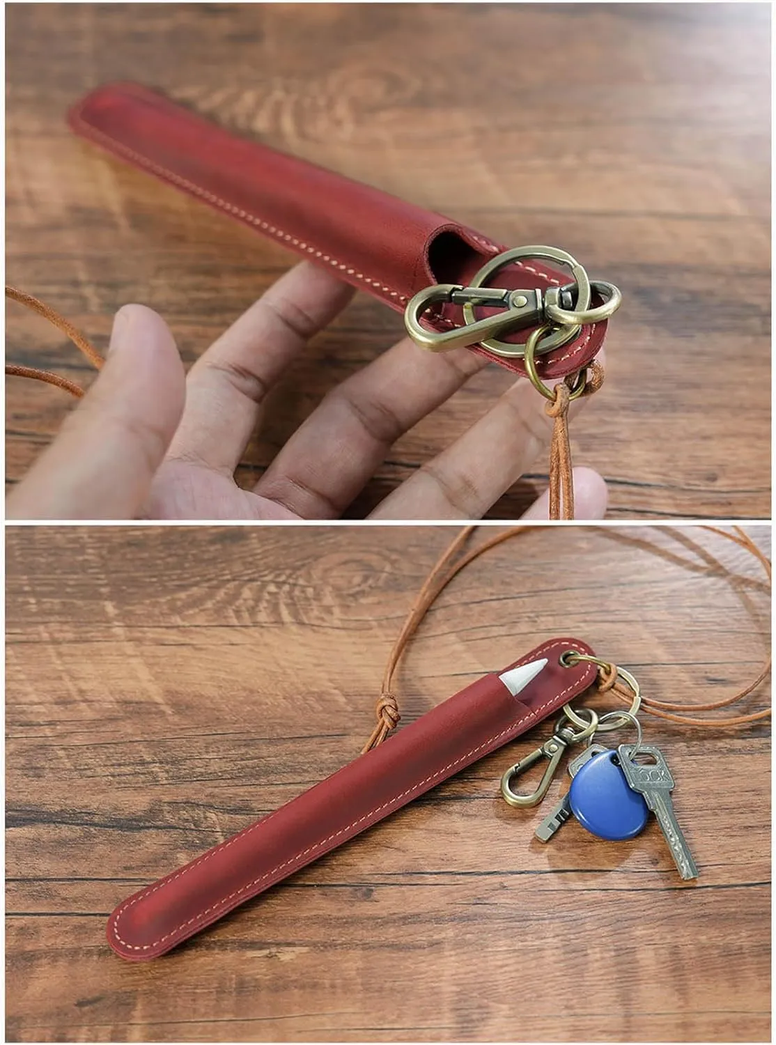 Leather Pen Case Pen Holder Bag Fountain Pen Sleeve PU Leather Pen Pouches Pen Protector Fountain Pen Protective Covers
