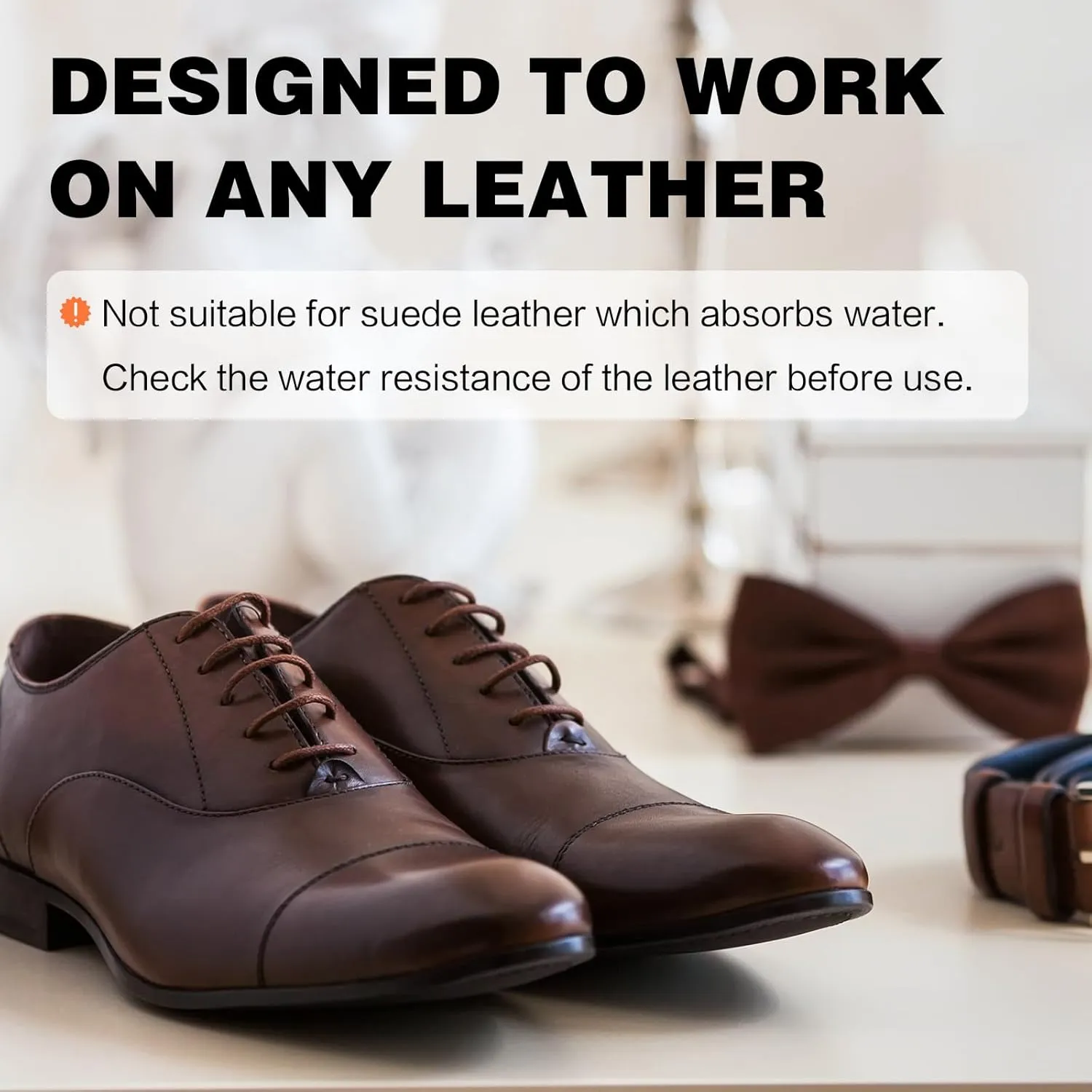 Leather Recoloring Balm - Leather Repair Kit for Furniture, Leather Dye, Recolor, Renew, Repair & Restore Aged, Faded, Cracked, Peeling and Scuffed Leather (Dark Brown)