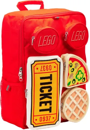 LEGO® BRICK TILE BACKPACK - RED
