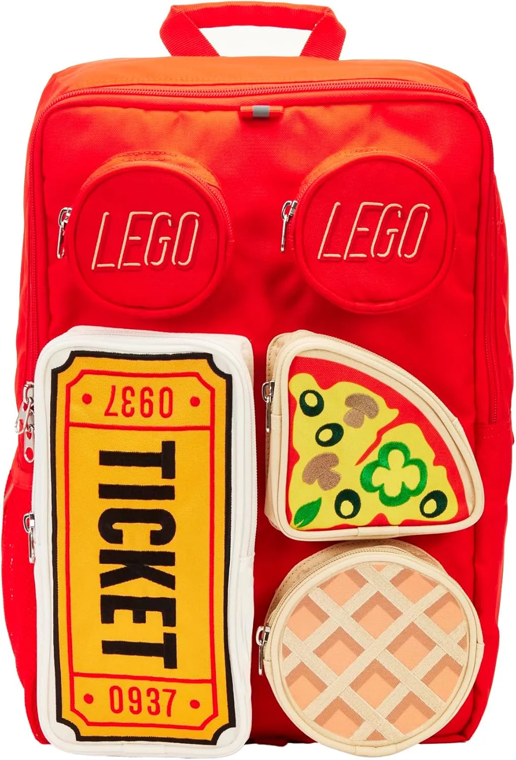 LEGO® BRICK TILE BACKPACK - RED
