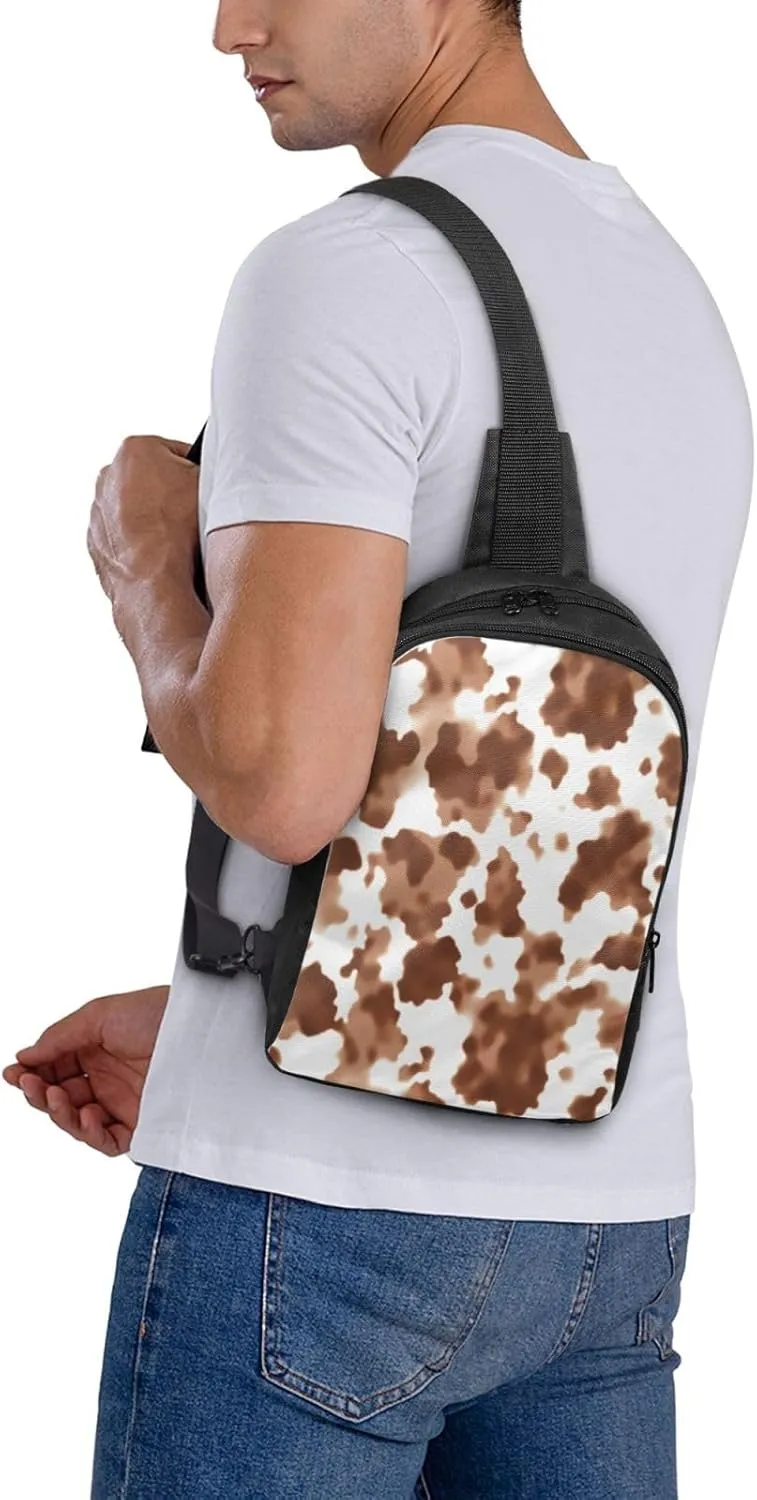 Lighthouse Seaside Casual Crossbody Backpack Sling Bag Lightweight Chest Bag Daypack Shoulder Bag For Men Women