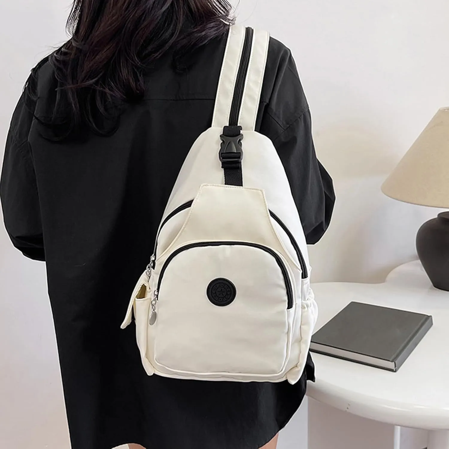 Lightweight Chest Bag For Women - Lightweight Chest Tote Bag | Large Capacity Changeable Backpack Multi-pocket Design