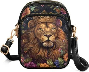 Lightweight Crossbody Bag with Adjustable Strapfor Women Ladies with Three Compartment
