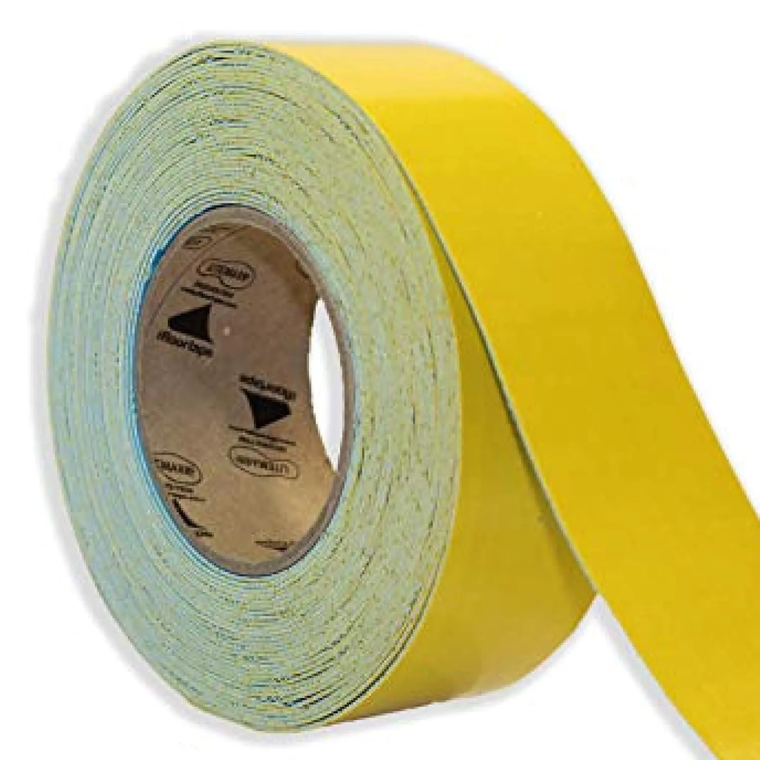 LiteMark Smooth Floor Marking Tape, EC-700 Heavy Duty Thick, Easy to Keep Clean, Warehouse, Yellow (1 Inches by 3 Feet) (6 Pack)