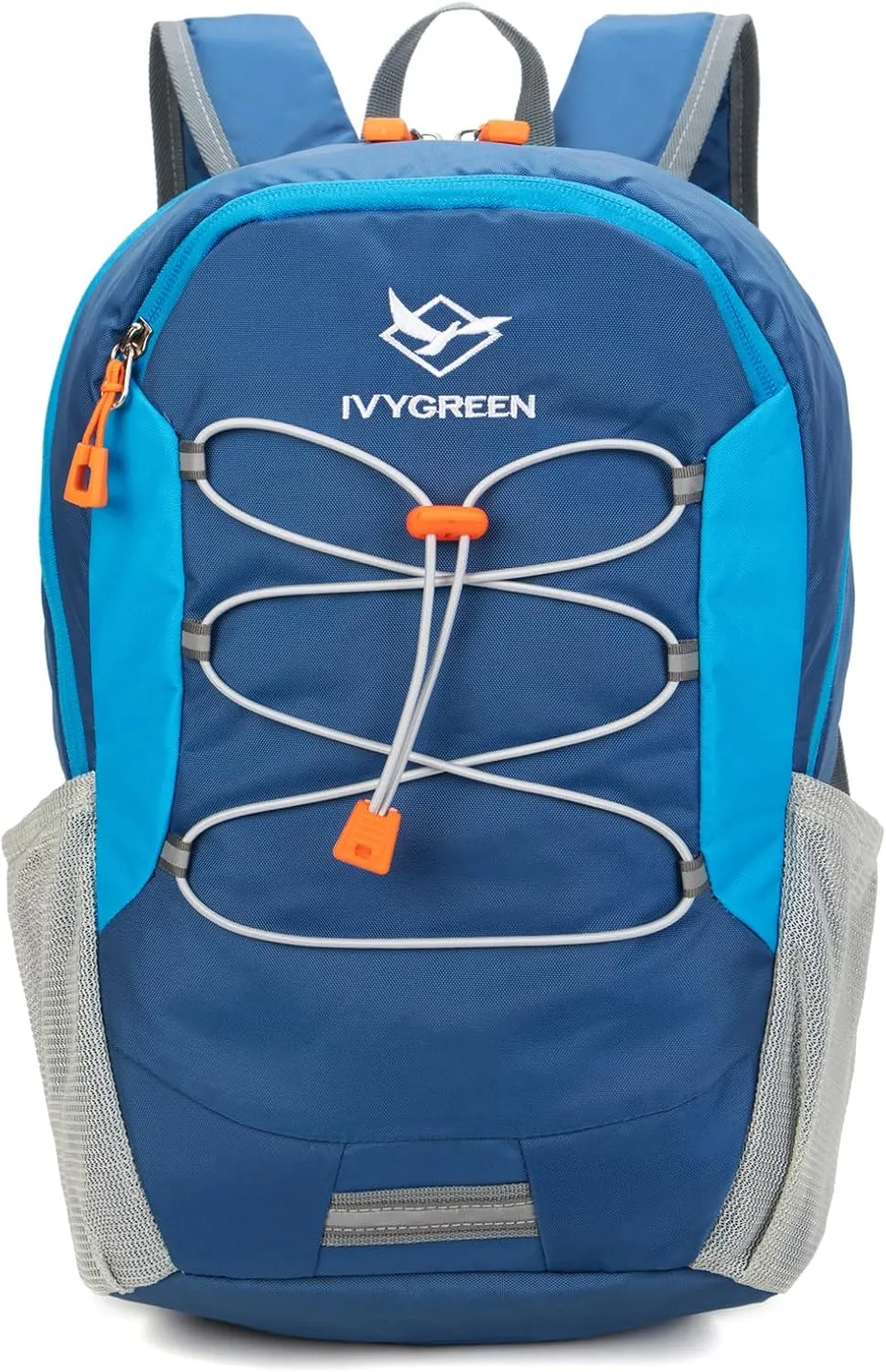 Little Kids Hiking Backpack for Boys or Girls, Small Daypack for Camping or Travel (Blue, Medium)