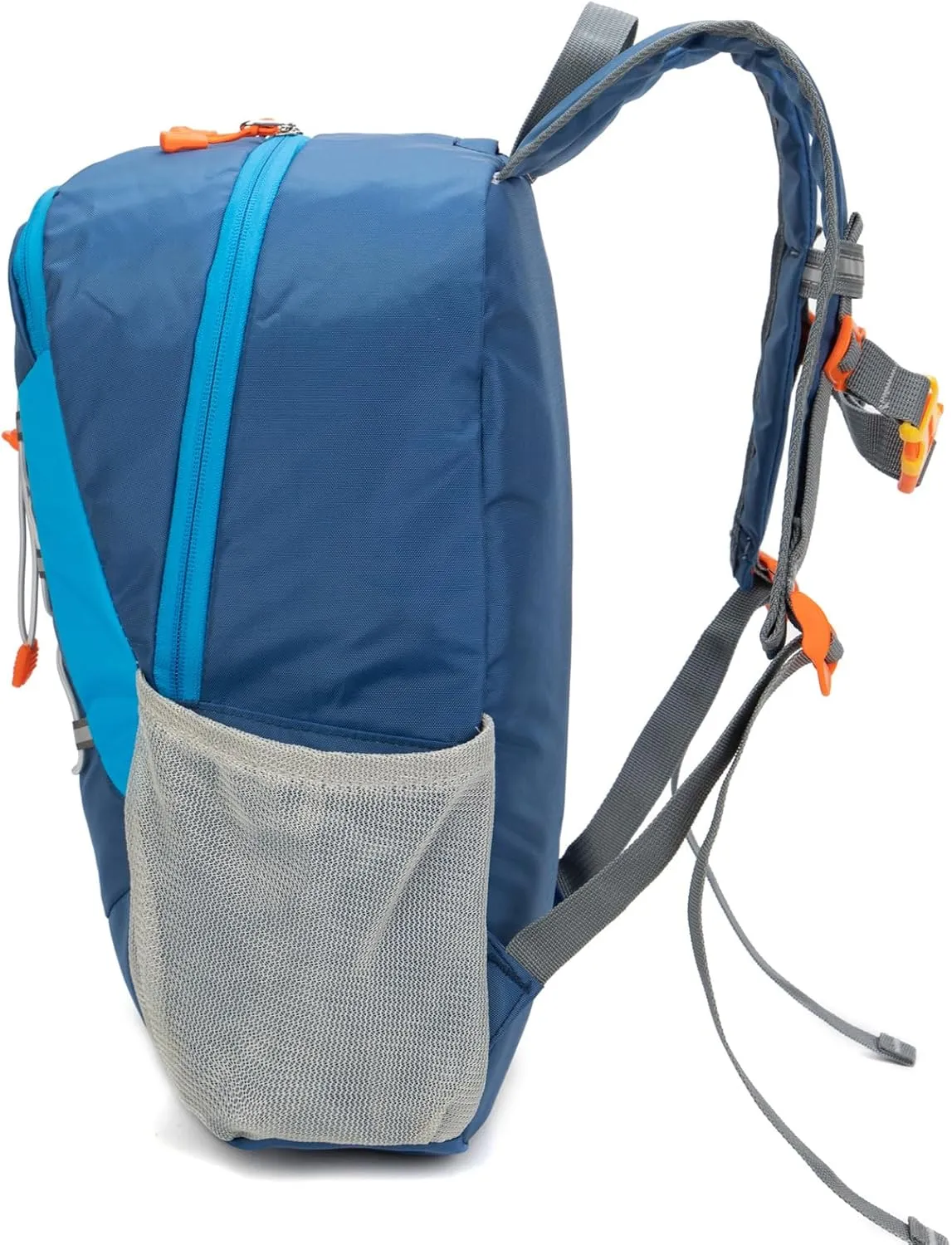 Little Kids Hiking Backpack for Boys or Girls, Small Daypack for Camping or Travel (Blue, Medium)