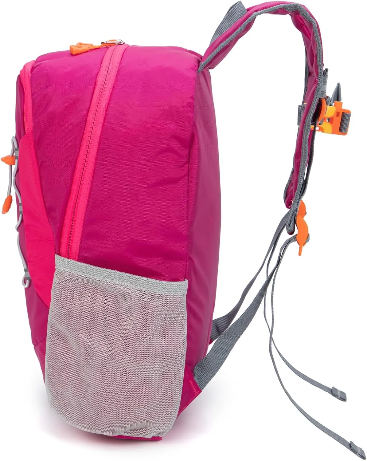 Little Kids Hiking Backpack for Boys or Girls, Small Daypack for Camping or Travel (Rose, Small)