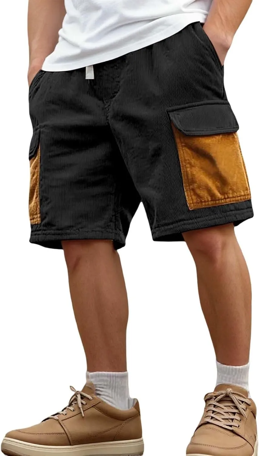 Long Shorts for Men Shorts Sun Cat Relaxed Country Strip Walking for Men Training Yoga Cropped Camouflage Plaid