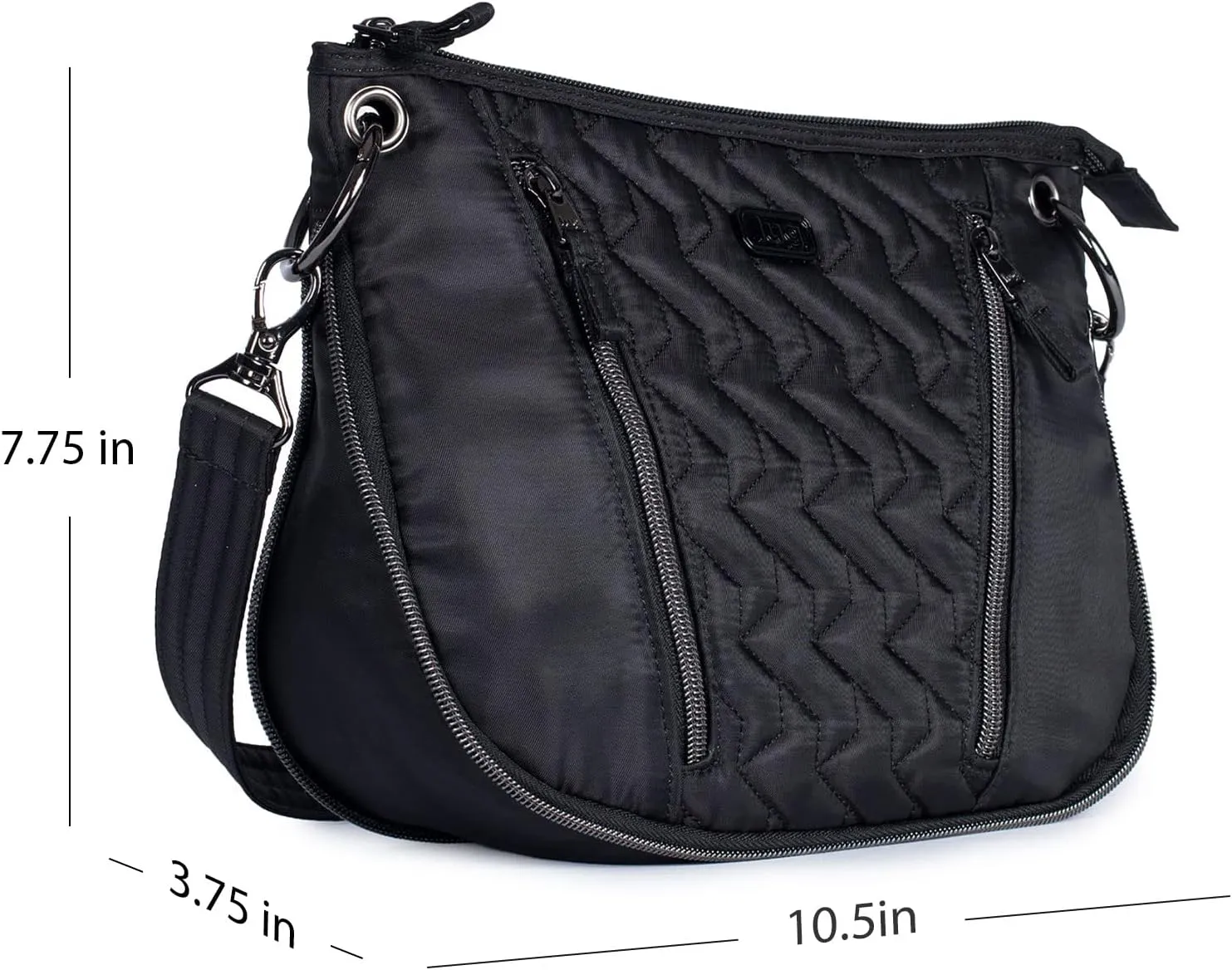 Lug Swivel Convertible Crossbody Bag