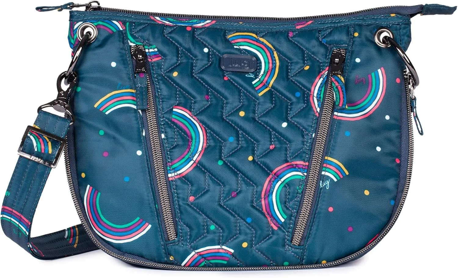 Lug Swivel Convertible Crossbody Bag