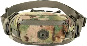 M-Tac Elite Tactical Hexagon Fanny Pack - Military Style Belt Bag for Men with Molle - EDC Waist Pack (Multicam Ranger Green)
