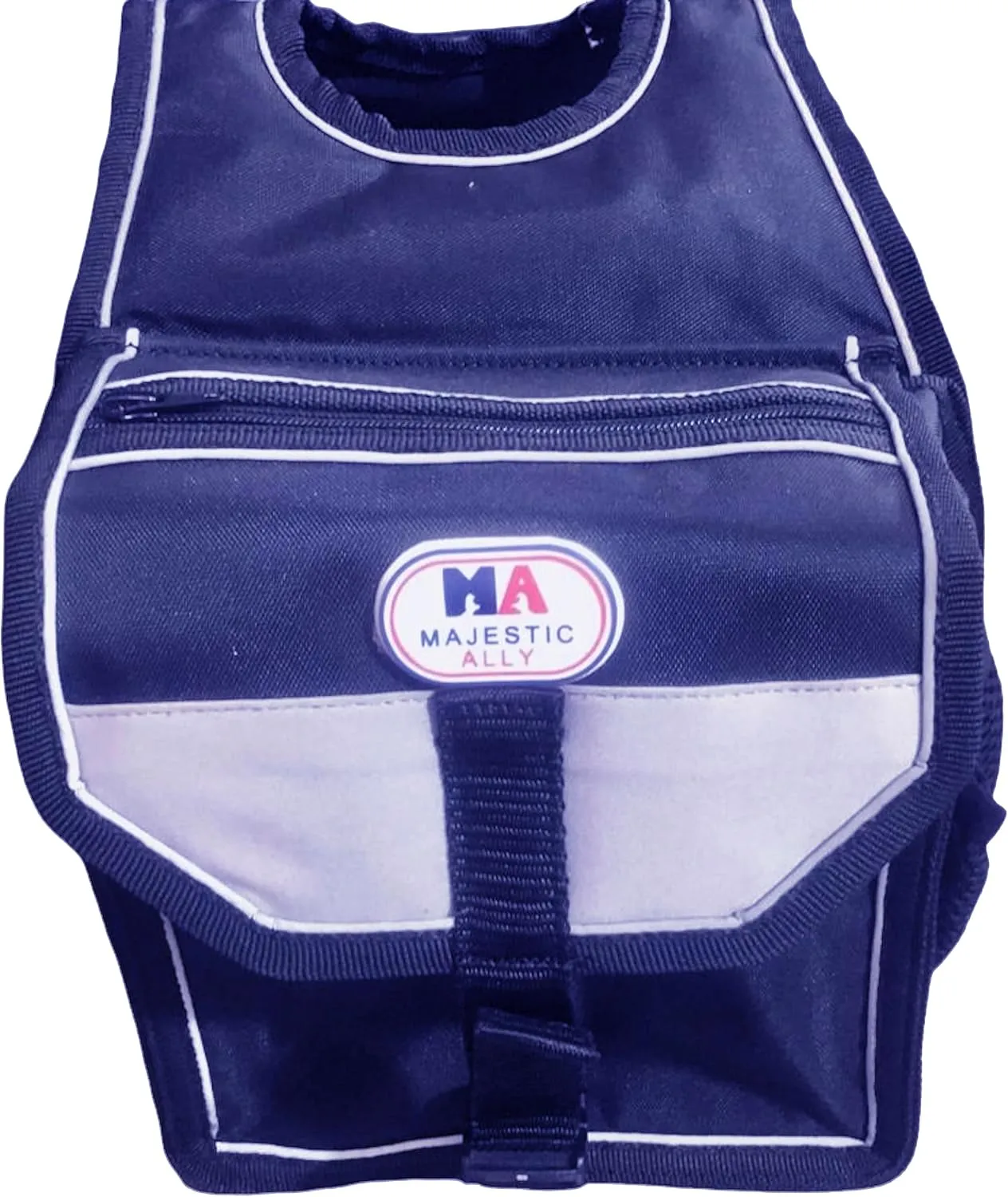 Majestic Ally Horn Bag, Nylon Insulated Padded Reflective Pockets,Two Water Bottle, Camera/Cell Phone Pocket, Horn Bag (Royal Blue)