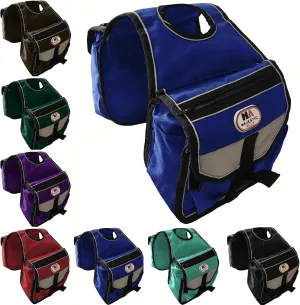 Majestic Ally Horn Bag, Nylon Insulated Padded Reflective Pockets,Two Water Bottle, Camera/Cell Phone Pocket, Horn Bag (Royal Blue)