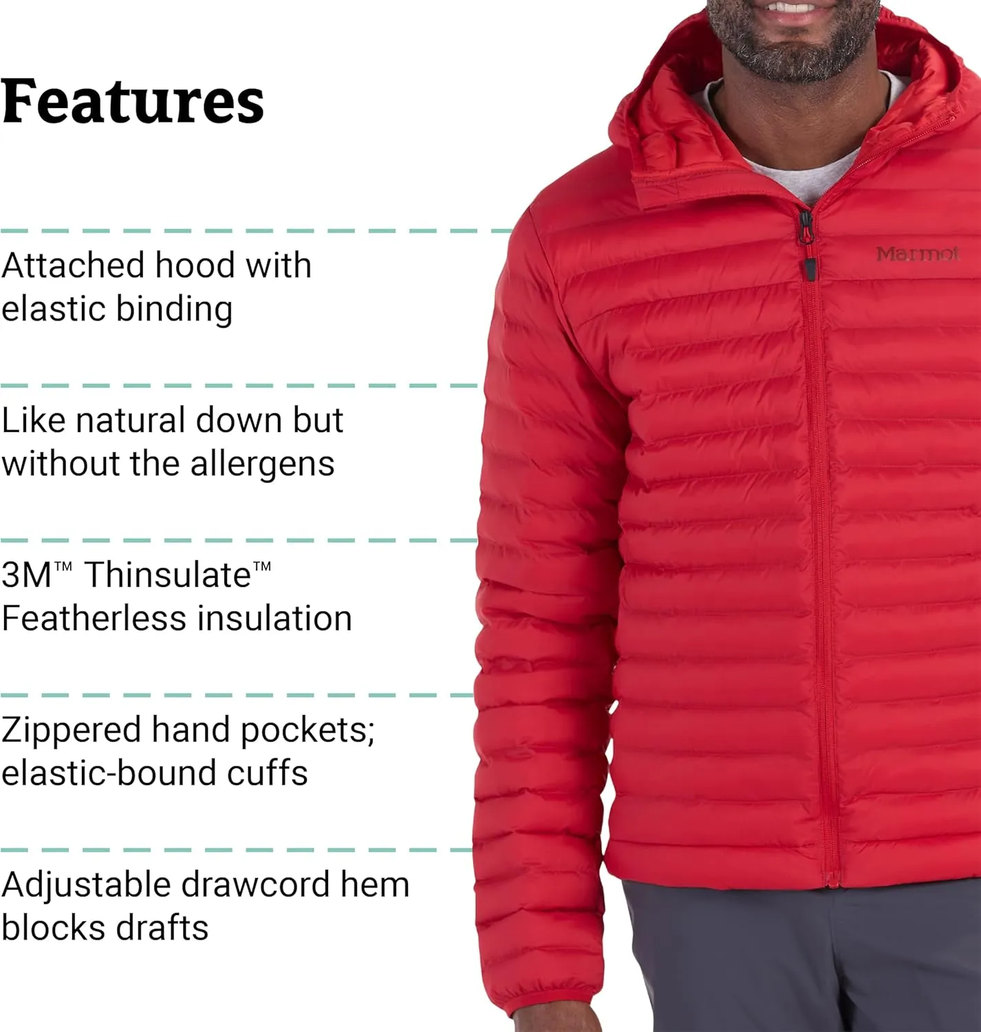 MARMOT Men's Echo Featherless Hoody