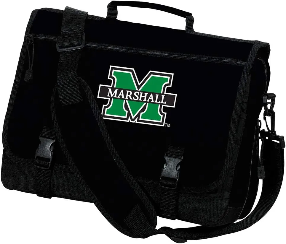 Marshall University Laptop Computer Bag MU Logo Messenger Bag Briefcase