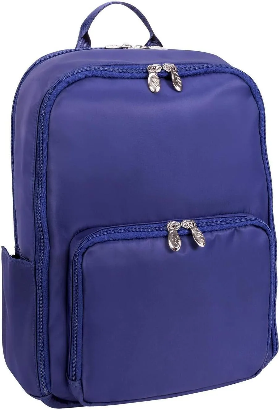 McKlein 15" Nylon Dual-Compartment, Laptop & Tablet Backpack- TRANSPORTER- Navy