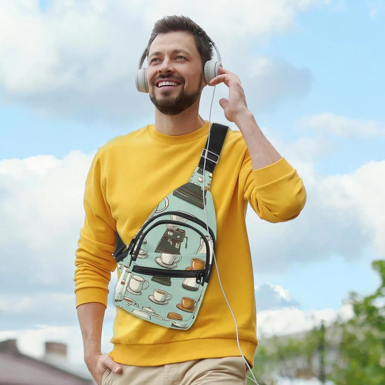 Men's Sling Backpack, Cups and coffee makers (3)