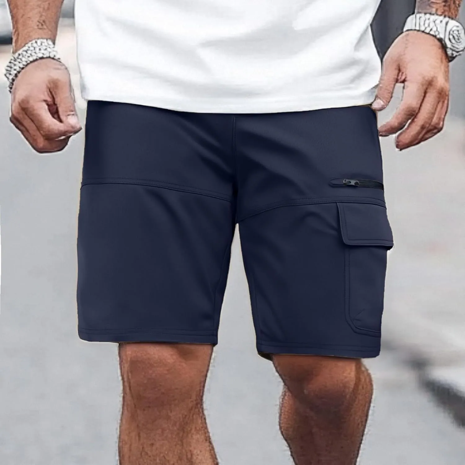 Mens Sweatpants Plaid Tactical Linen Shorts Smarty Joggers Bike Regular Fit Summer Cloth Yoga Big and Tall Basketball