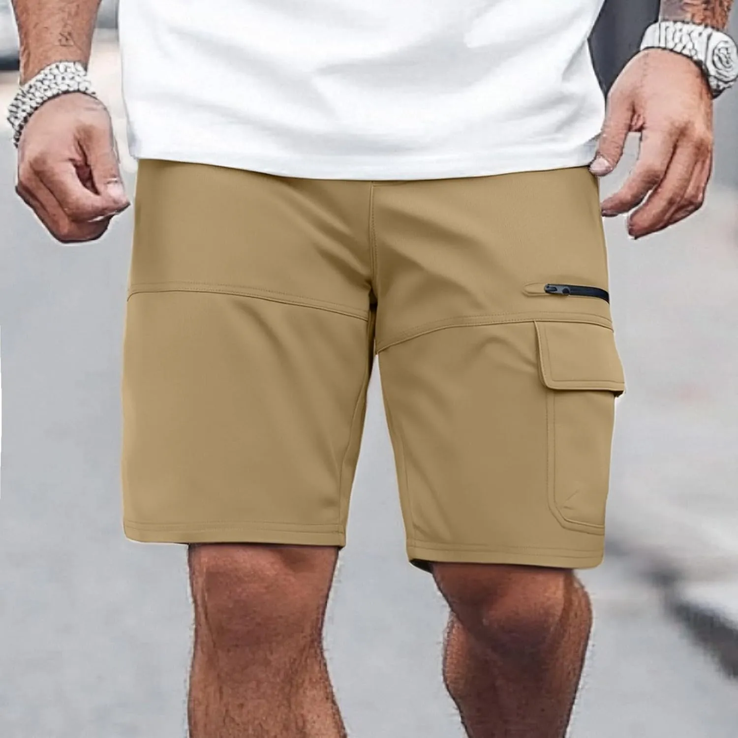 Mens Sweatpants Plaid Tactical Linen Shorts Smarty Joggers Bike Regular Fit Summer Cloth Yoga Big and Tall Basketball