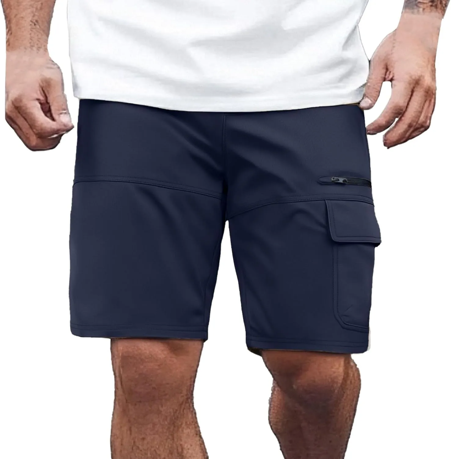 Mens Sweatpants Plaid Tactical Linen Shorts Smarty Joggers Bike Regular Fit Summer Cloth Yoga Big and Tall Basketball