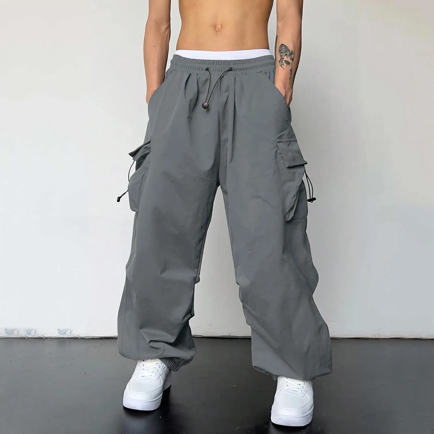 Mens Sweatpants with Pockets Jogger Plaid Slacks Public Shorts Thermal Slim Fit Body with Pockets Regular Fit Travel